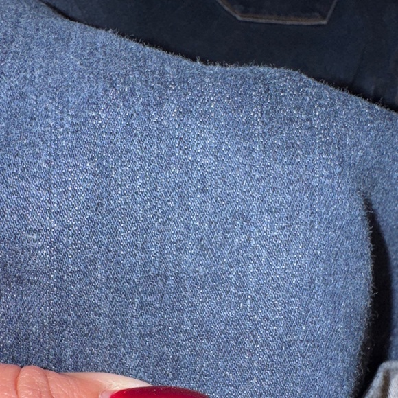 Levis Strauss- Women’s Classic Blue Denim Cuffed Capris Size 6 - Picture 14 of 14